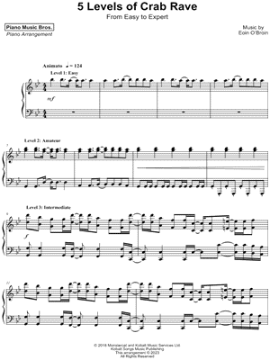 5 Levels of Crab Rave