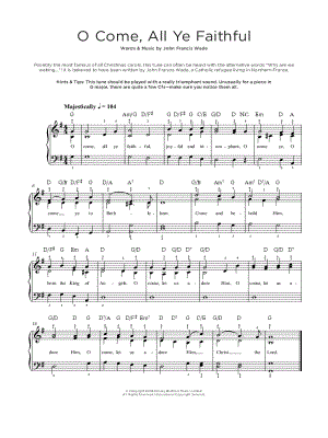 O Come, All Ye Faithful