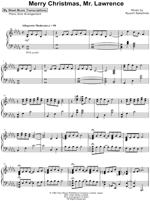 Main Theme from Merry Christmas, Mr. Lawrence