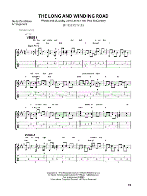 The Long and Winding Road [fingerstyle]