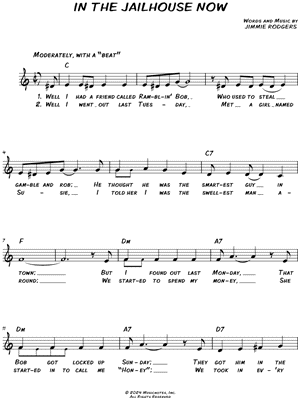 In the Jailhouse Now