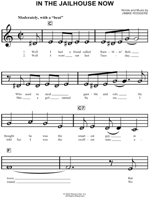 In the Jailhouse Now