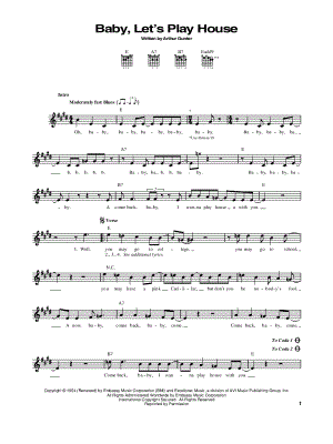 Baby, Let's Play House