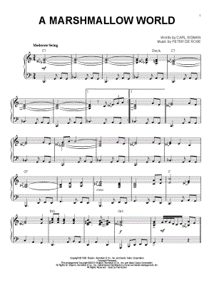 A Marshmallow World [Boogie Woogie version]