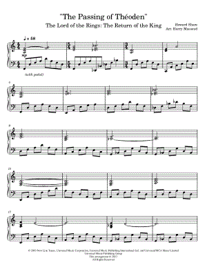 The Passing of Théoden