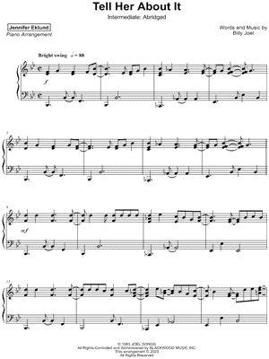 Tell Her About It [intermediate - abridged]