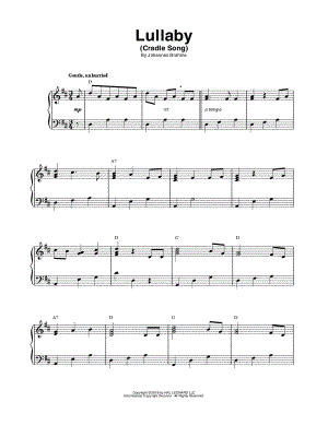 Lullaby (Wiegenlied); Op. 49, No. 4