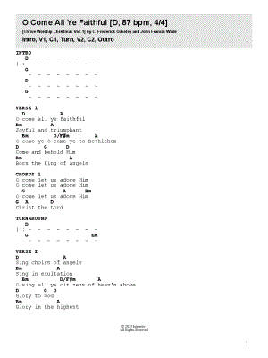 O Come, All Ye Faithful