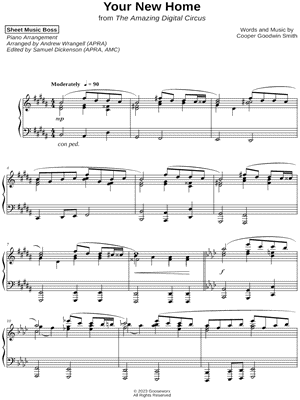 Your New Home by Sheet Music Boss - Sheet Music