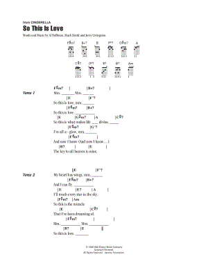 So This Is Love (The Cinderella Waltz)