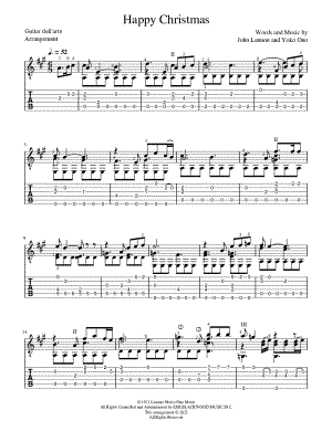 Happy Xmas (War Is Over)