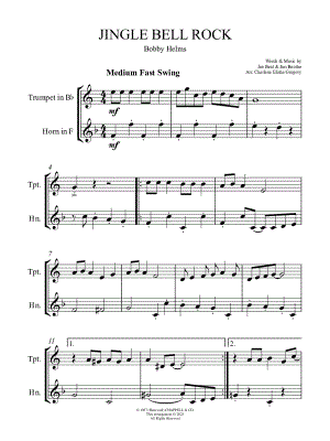 Jingle Bell Rock - Trumpet & French Horn