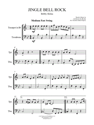 Jingle Bell Rock - Trumpet & Trombone