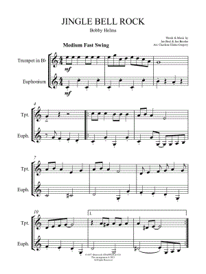 Jingle Bell Rock - Trumpet & Euphonium