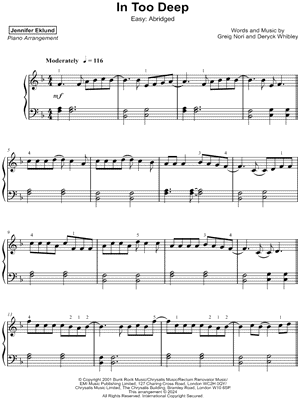 In Too Deep [easy - abridged]