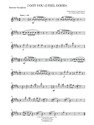 I Got You (I Feel Good) [accompaniment only]