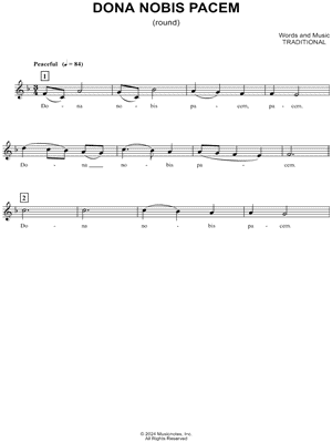 Dona Nobis Pacem