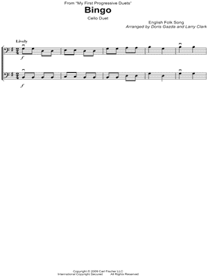 Bingo - Cello Duet