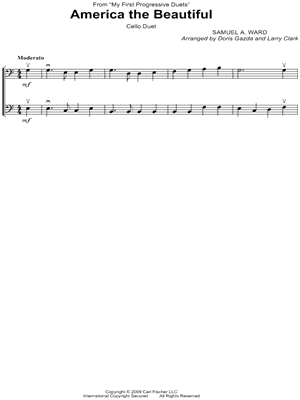 America the Beautiful - Cello Duet