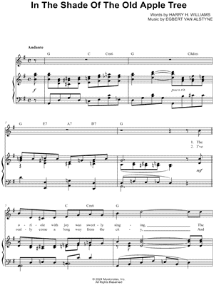 In the Shade of the Old Apple Tree