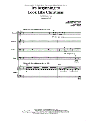 It's Beginning to Look a Lot Like Christmas