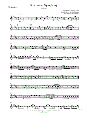 Bittersweet Symphony by Charlene Elisha Gregory - Sheet Music