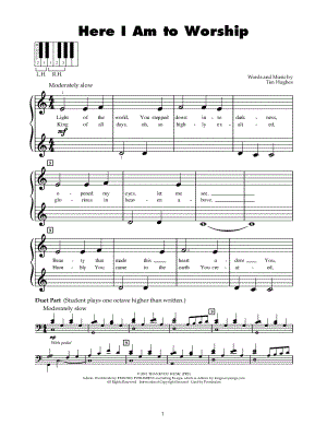 Here I Am to Worship