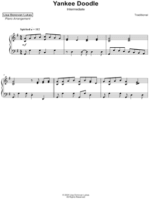 Yankee Doodle [intermediate]