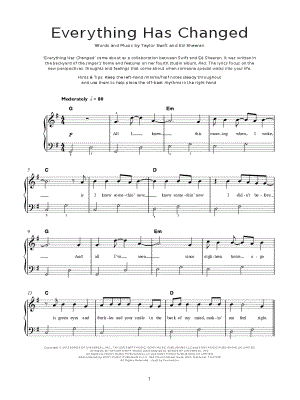 Everything Has Changed