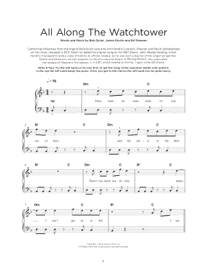 All Along the Watchtower