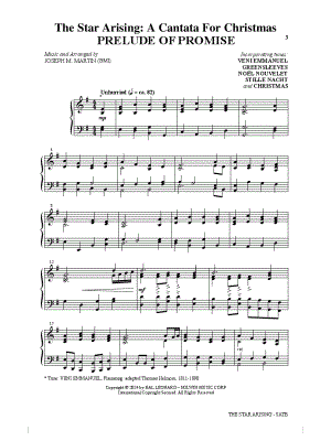 The Star Arising: A Cantata for Christmas