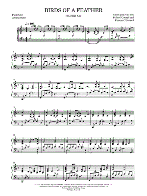 BIRDS OF A FEATHER [higher key] by PianoNest - Sheet Music