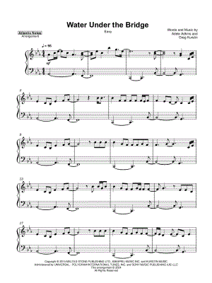 Water Under the Bridge [easy]