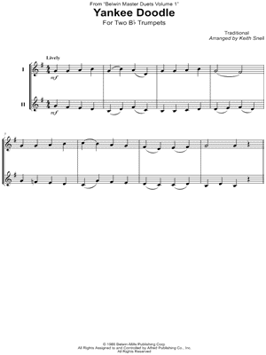 Yankee Doodle - Trumpet Duet