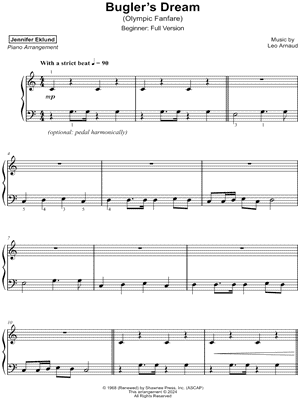 Bugler's Dream (Olympic Fanfare) [beginner - full]