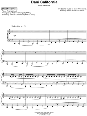 Dani California [intermediate]