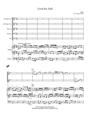 Deck the Hall - Brass Quintet & Organ