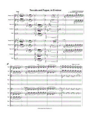 Toccata and Fugue, in D Minor - Double Brass Quintet