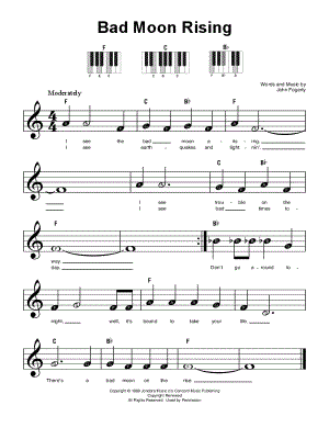 Bad Moon Rising
