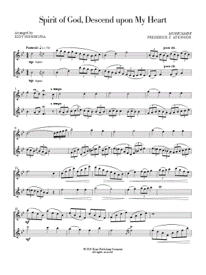 Spirit of God, Descend Upon My Heart - Flute Duet