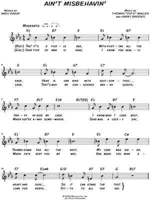 Ain't Misbehavin'