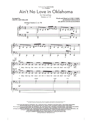 Ain't No Love in Oklahoma