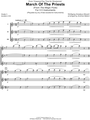 March of the Priests - C Flex Trio