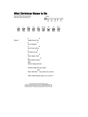 What Christmas Means to Me