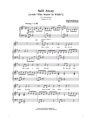 Sail Away (With The Water Is Wide)