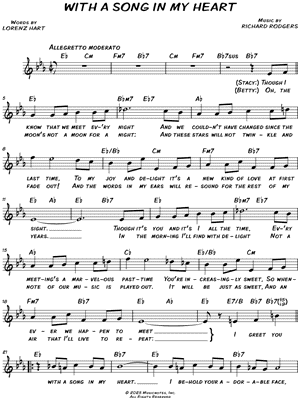 With a Song in My Heart