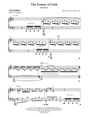 The Ecstasy of Gold [advanced]