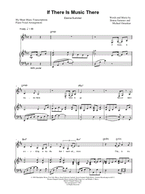 If There Is Music There by My Sheet Music Transcriptions - Sheet Music