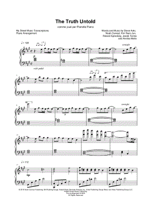 The Truth Untold (Pianella Piano)