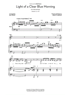 Light of a Clear Blue Morning